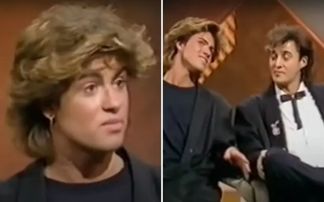 George Michael dropped hints about his and Andrew Ridgeley's future beyond Wham! as early as 1984.