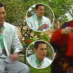 Whilst promoting their operatic hit 'Barcelona', Freddie Mercury couldn't contain himself being beside his hero Montserrat Caballé during a 1987 interview.