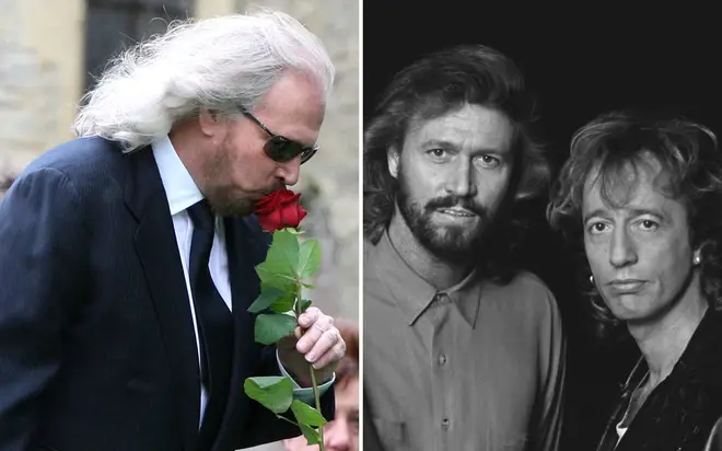 At the funeral of his younger brother Robin, Barry Gibb expressed deep regret that they hadn't rebuilt their burned bridges in a heartbreaking eulogy.