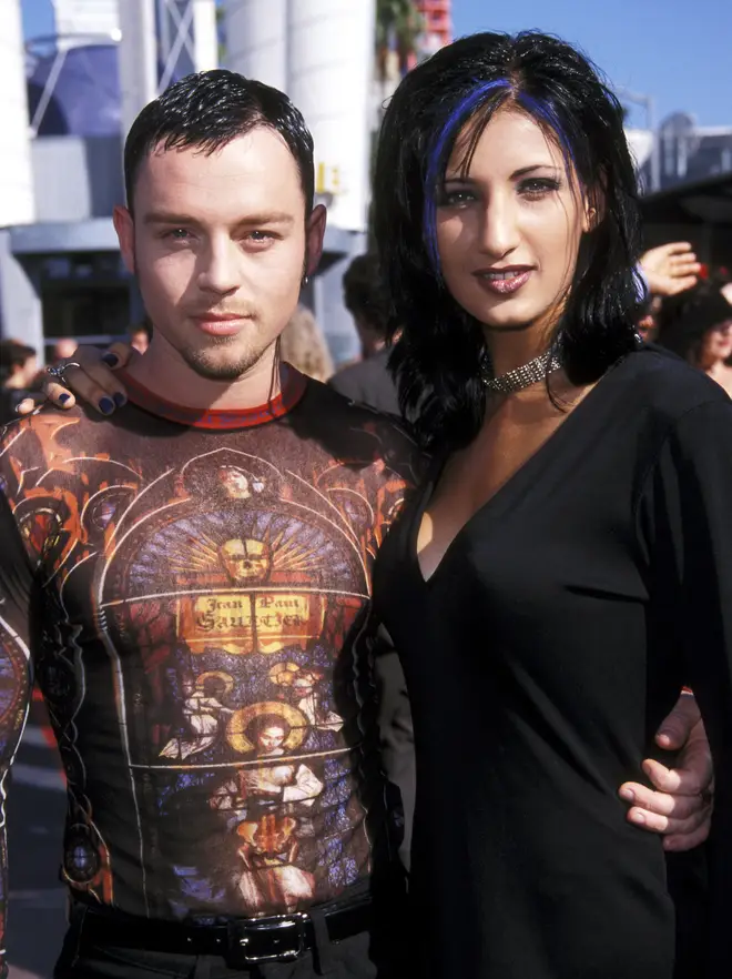 Darren Hayes with ex-wife Colby Taylor in 1998