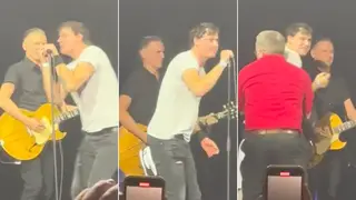 A stage invader ruins 'Summer of 69' by Bryan Adams