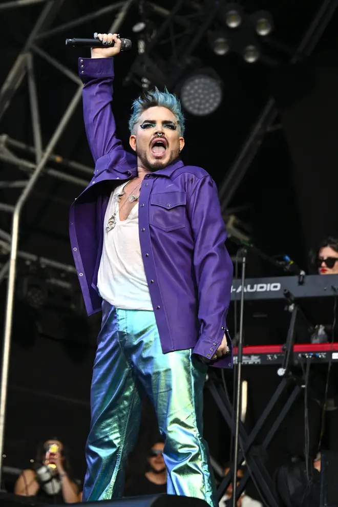 Adam Lambert performing at Pride In London recently. (Photo by Jack Hall/Getty Images for Pride In London)