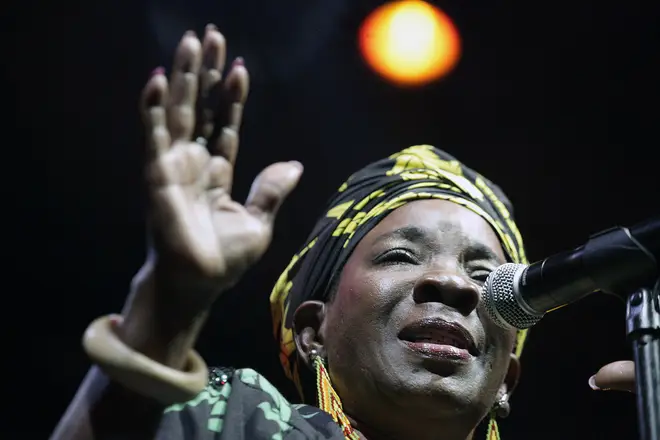 Rita Marley in 2012. (Photo by Barbara Zanon/Redferns via Getty Images)