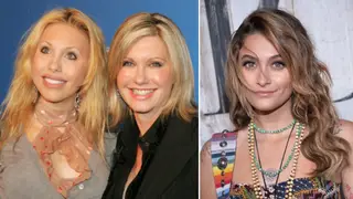 Michael Jackson and Olivia Newton-John's daughters have struck up a friendship.