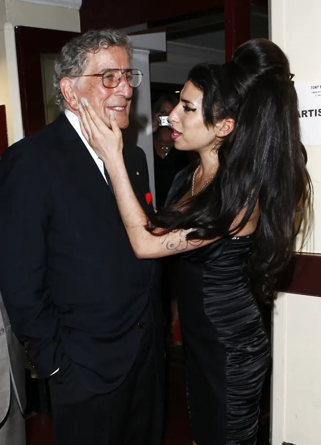 Tony Bennett and Amy Winehouse