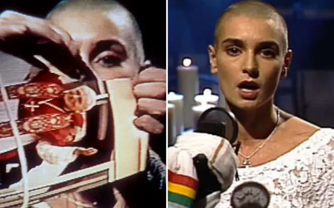 When Sinead O'Connor tore up a picture of the Pope during her Saturday Night Live performance in 1992, it both derailed and defined the Irish singer's career.