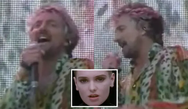 Sir Rod Stewart has paid tribute to Sinead O'Connor with a video of him singing her famous hit 'Nothing Compares 2 U'.