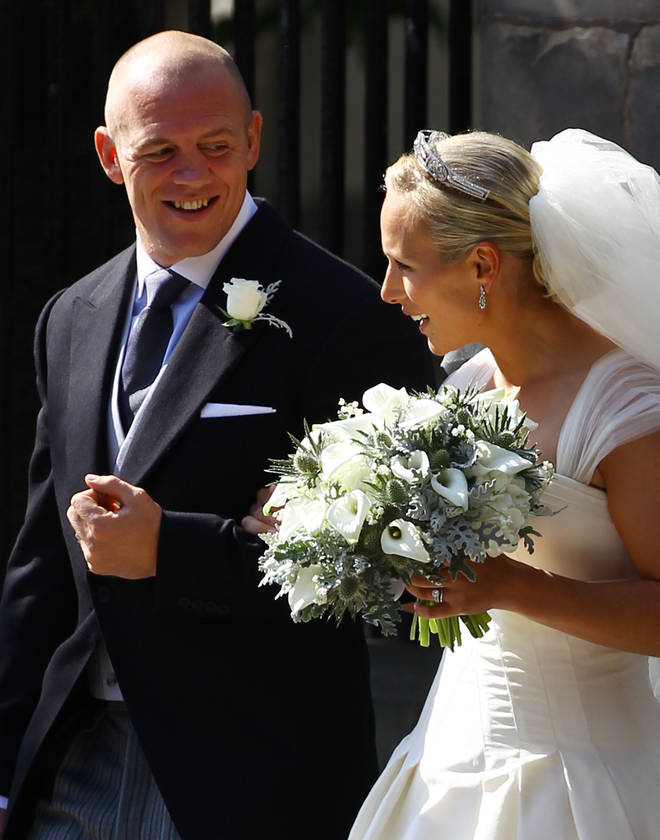 Zara Phillips Marries Mike Tindall In Edinburgh