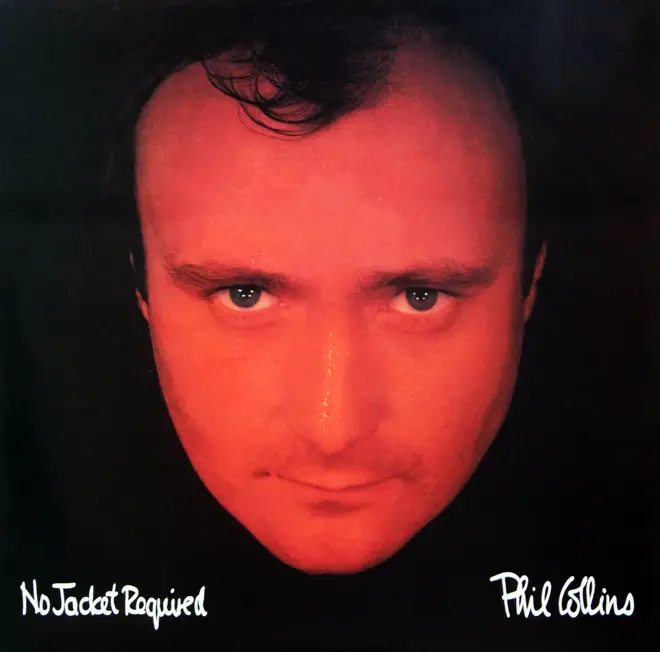 Phil Collins: 1985. LP front cover: No Jacket Required