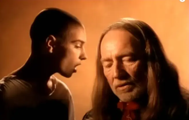 Willie Nelson invited Sinead O'Connor to record with him after seeing her booed off stage at a Bob Dylan tribute concert in 1992.