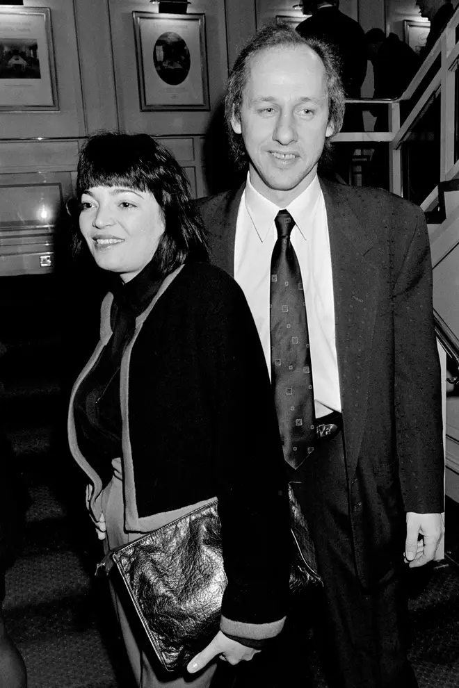 Mark Knopfler and first wife Lourdes in 1985