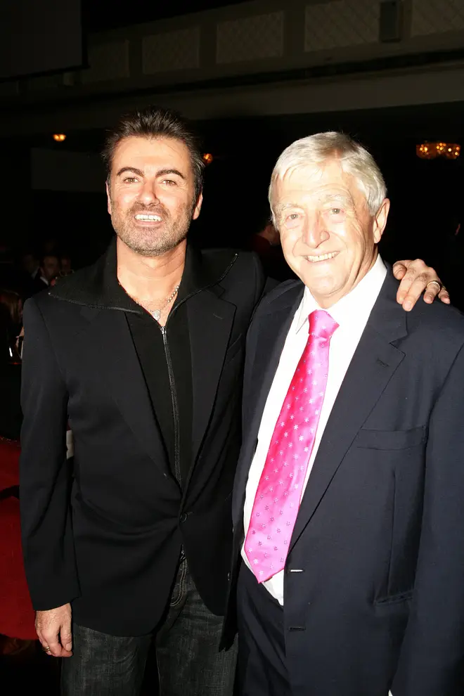 Michael Parkinson and George Michael
