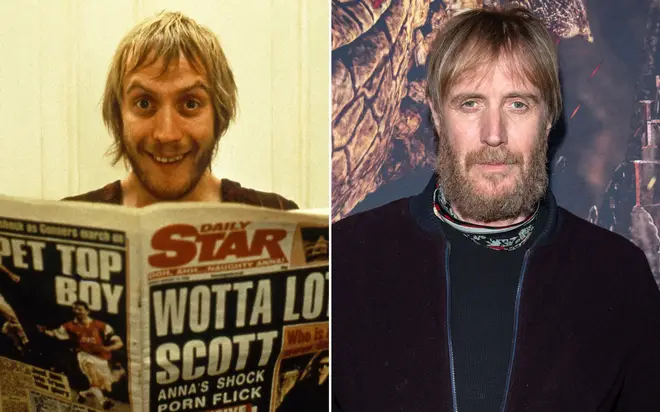 Rhys Ifans then and now