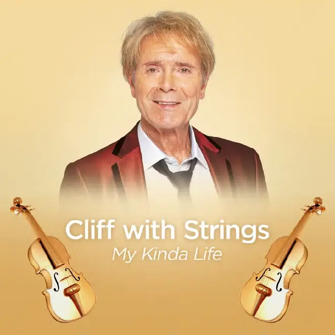 The cover for Cliff's forthcoming orchestral album.