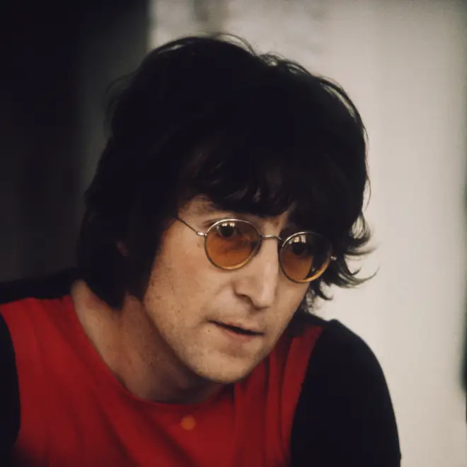 John Lennon at home in 1971