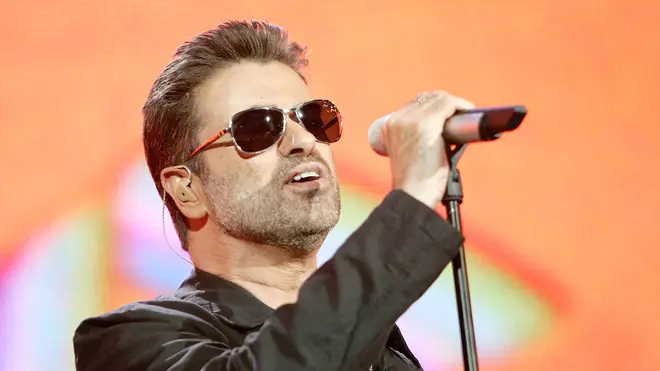 George Michael appears at Live 8 London