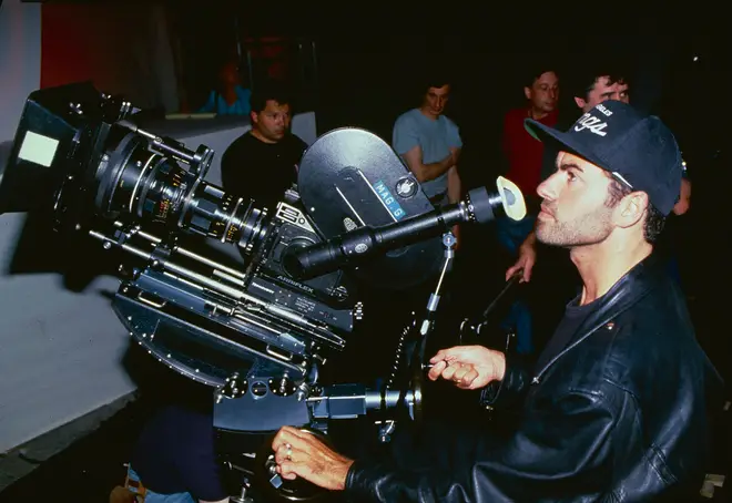 "George was there the whole time and very involved," said Linda Evangelista of the Freedom! 90 shoot. George Michael pictured in 1992.