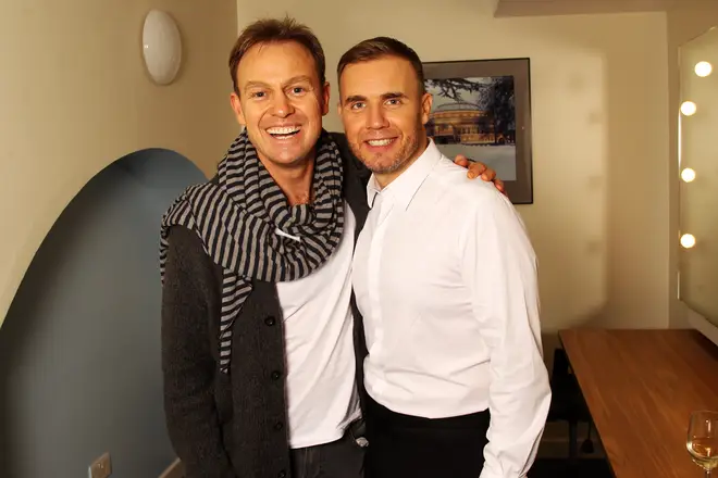 Jason Donovan and Gary Barlow