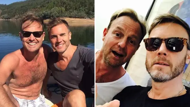 Gary Barlow and Jason Donovan are great friends