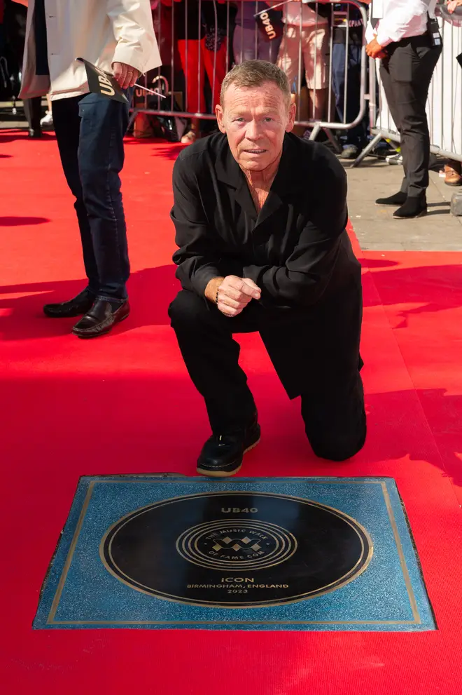 Despite his success and recent recognition with a star on the Music Walk of Fame in Camden, north London, Ali Campbell still harbours regrets about the split (pictured September 4)