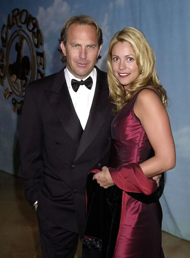 Kevin Costner and Christine Baumgartner have finally ended their 18-year marriage. (Photo by Gregg DeGuire/WireImage)