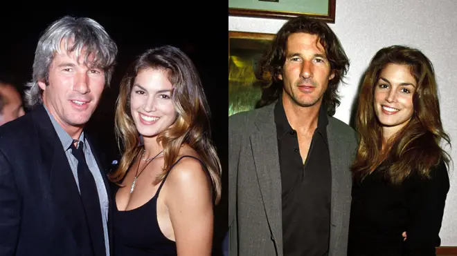 Richard Gere and Cindy Crawford