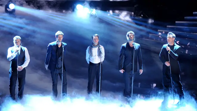 Take That as a five-piece in 2011