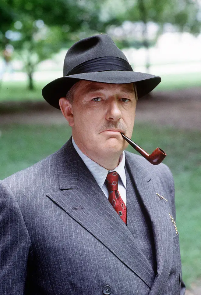 Michael Gambon as Maigret in 1992