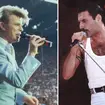 David Bowie and Queen at Live Aid
