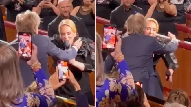 Adele, recently brought her Las Vegas show to a halt when she spotted music icon Paul McCartney in the audience.