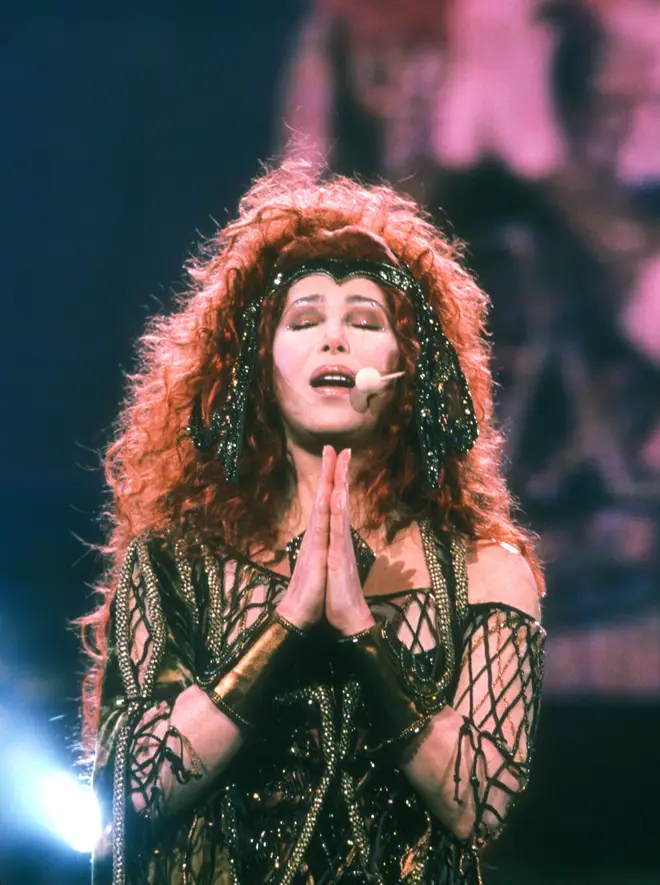 At the age of 52, Cher became the oldest female to achieve chart-topping hits in both the UK and the US at the same time. (Photo by Barry King/WireImage)
