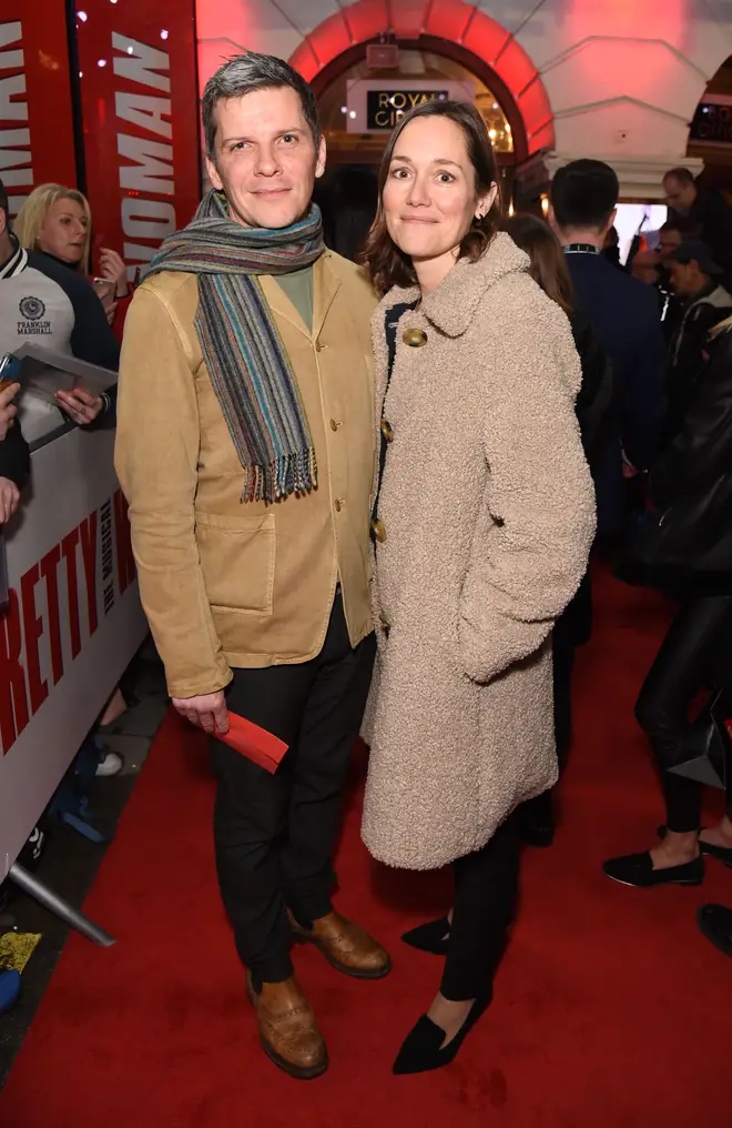 Nigel Harman and wife Lucy in 2020