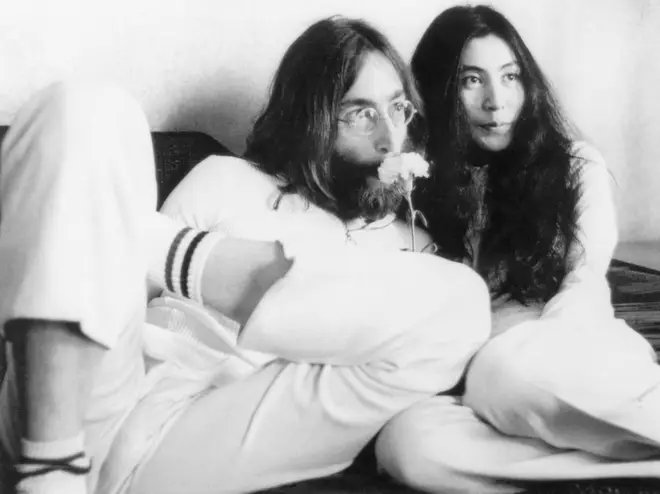 Yoko Ono watched on as Lennon composed the melody, chords and most of the lyrics, and nearly completed the whole song in one short writing session.