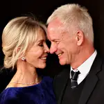 Sting and Trudie Styler at the 18th Rome Film Festival, October 23, 2023.