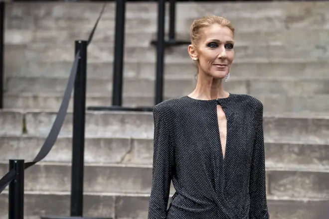 Celine Dion pictured during one her last public appearances in 2019