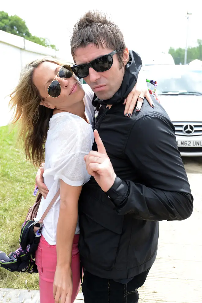Nicole Appleton with ex-husband Liam Gallagher in 2013