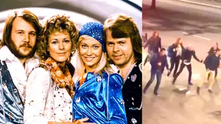 ABBA responds to fans who took over Swedish street for viral dance video