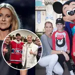 Celine Dion and her sons