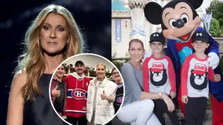 Celine Dion and her sons