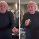 Legendary actor Sir Anthony Hopkins has become an social media star in his own right because of his joyous videos.