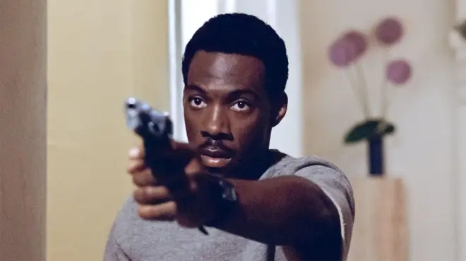 Axel Foley: the wise-cracking, foul-mouthed cop became an 80s movie icon.