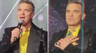 Robbie paid tribute to late fan Robyn Hall in a beautiful way.