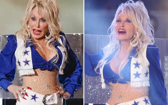 Dolly Parton looked remarkable at the age of 77 during her recent NFL Thanksgiving half-time show.