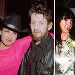 Shane MacGowan and his now-wife Victoria Mary Clarke