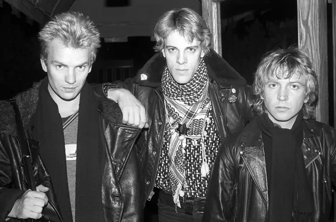 The Police in 1978. (Photo by Peter Noble/Redferns)