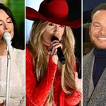 Kasey Musgraves, Lainey Wilson and Kane Brown at Graceland for Christmas