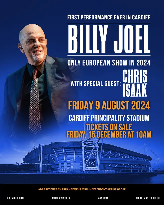 Billy Joel - Cardiff Principality Stadium