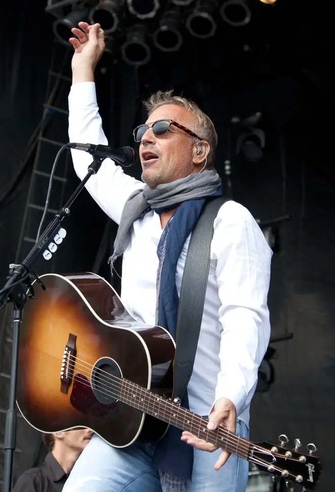 Costner revealed that he was a musician in the 1980s before finding fame, and only came back to it in 2005 with encouragement from his now ex-wife Christine Baumgartner.