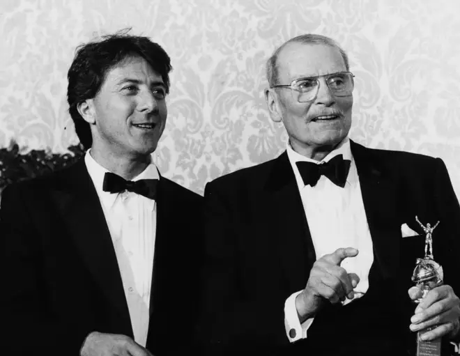Acting royalty Laurence Olivier once said to Dustin Hoffman: "Why not try acting dear boy?". (Photo by Fotos International/Archive Photos/Getty Images)