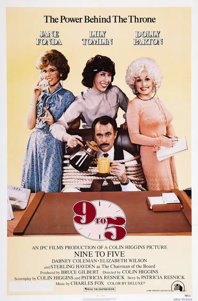 The US poster for 1980 office comedy, 9 to 5.